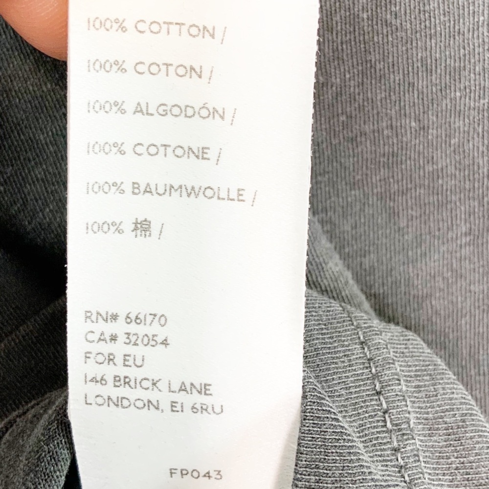 NWT Free People Movement Don’t Be Koi Tee in Black - Picture 12 of 16